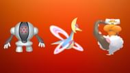 Registeel, Cresselia, and Incarnate Landorus (Image via TPC)